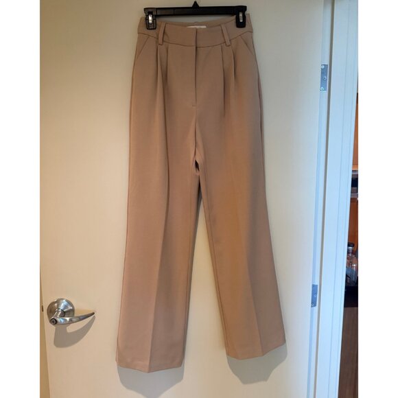 Favorite Daughter The Favorite Pleat Pants Beige Size 4 - Picture 7 of 11